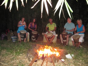 Toby Christensen and Shamanic Training Students