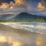Kauai Beach at Sunset