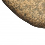 Ritual Stone on White Stone with White Background